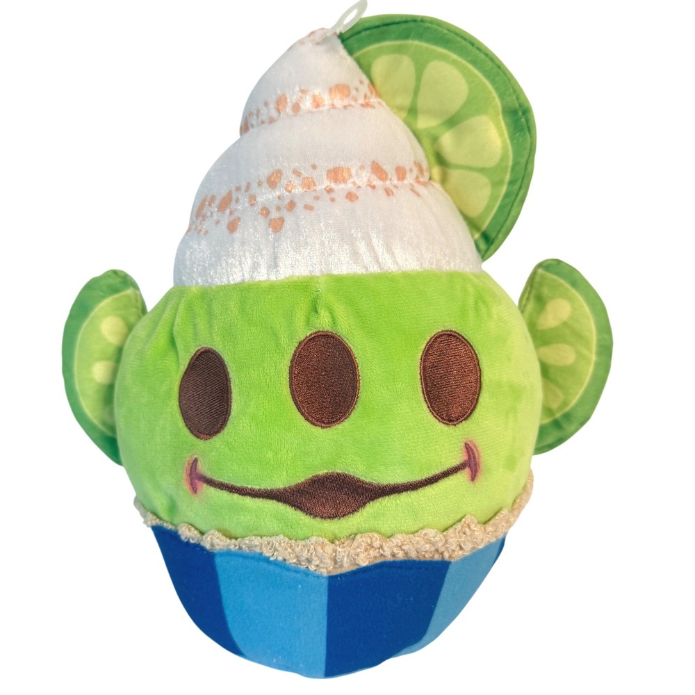 Disney Munchlings Toy Story Alien Key Lime Pie Cupcake Plush 10 Inch Kids WDW